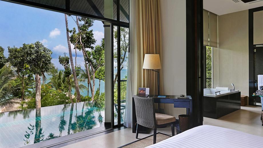 Banyan Tree Thailand Samui Accommodation - Partial Ocean View Pool Villa Bedroom