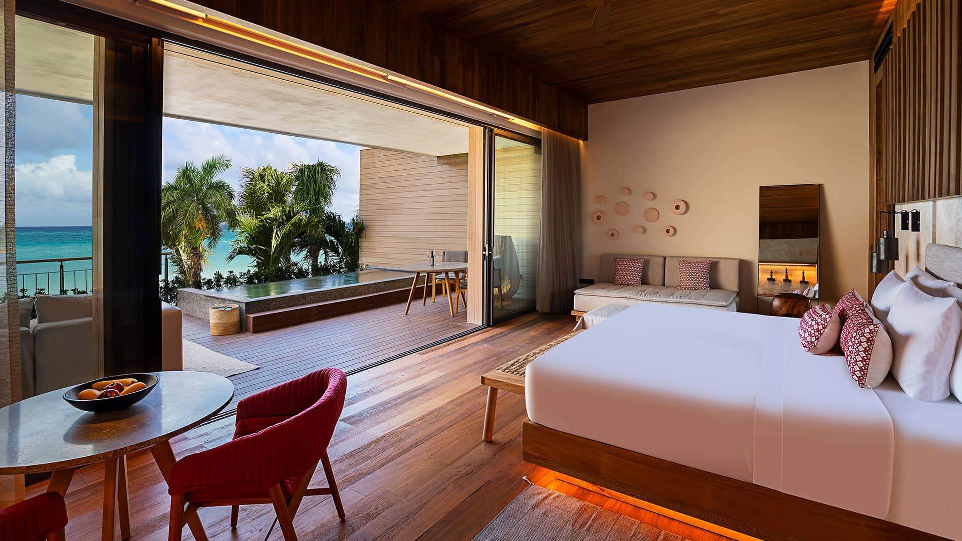 Banyan Tree Mexico Mayakoba - Beachfront Pool Suite Ocean View