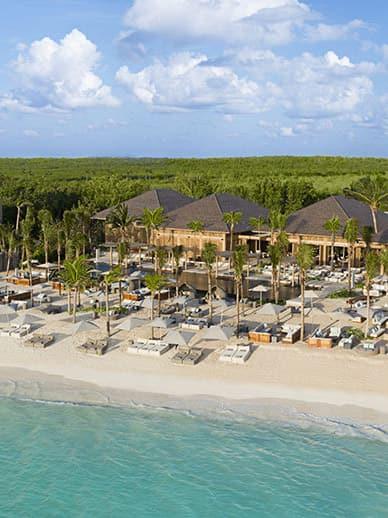 Banyan Tree Mexico Mayakoba Offers - Beach Aerial View