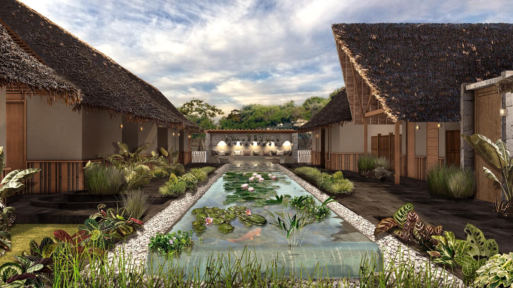 spa pond