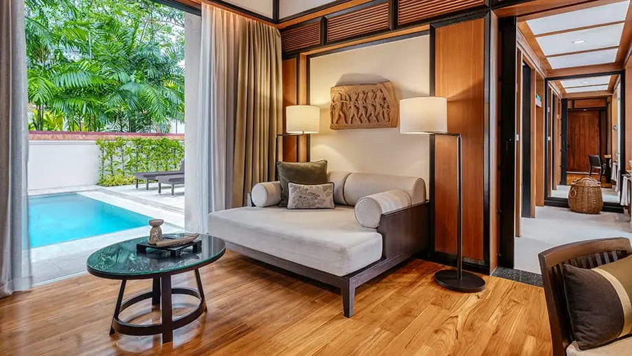 Banyan Tree Thailand Phuket Accommodation - Banyan Pool Villa Living Area