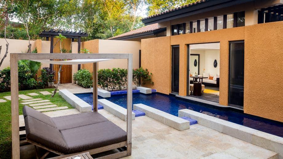 Banyan Tree Mexico Mayakoba Gallery Bliss Pool Villa Exterior