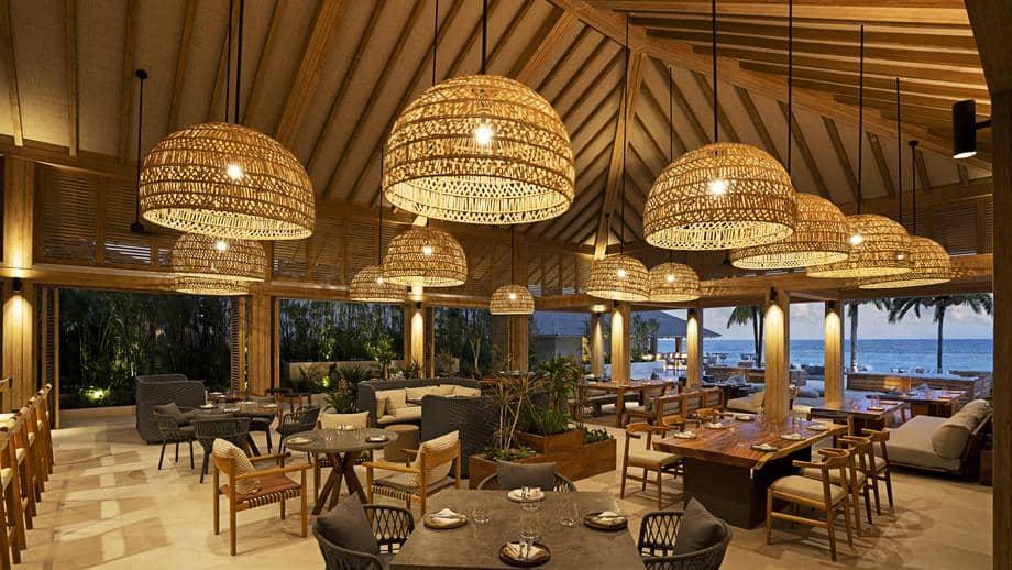 Banyan Tree Mexico Mayakoba Gallery Sands Beach Club Restaurant Dinner