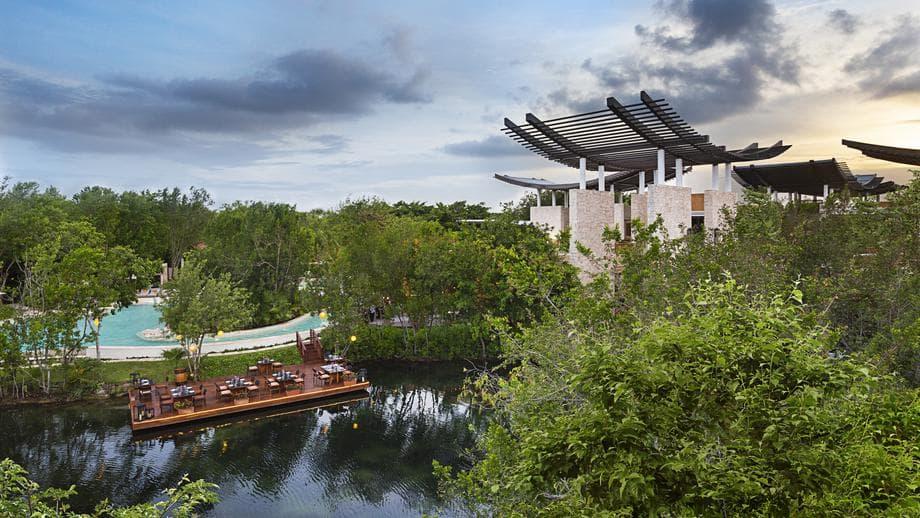 Banyan Tree Mexico Mayakoba Gallery - Tomahawk Deck Aerial View 