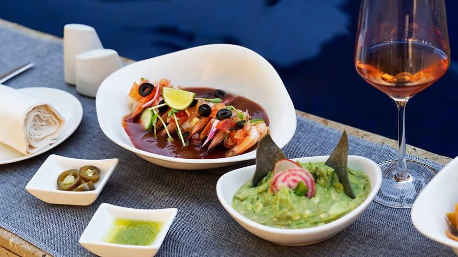 Banyan Tree Mexico Mayakoba Dining - Villa Dining In Villa Dining Spread