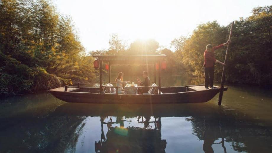 Banyan Tree China Hangzhou Dining - Sculling Boat Afternoon Tea