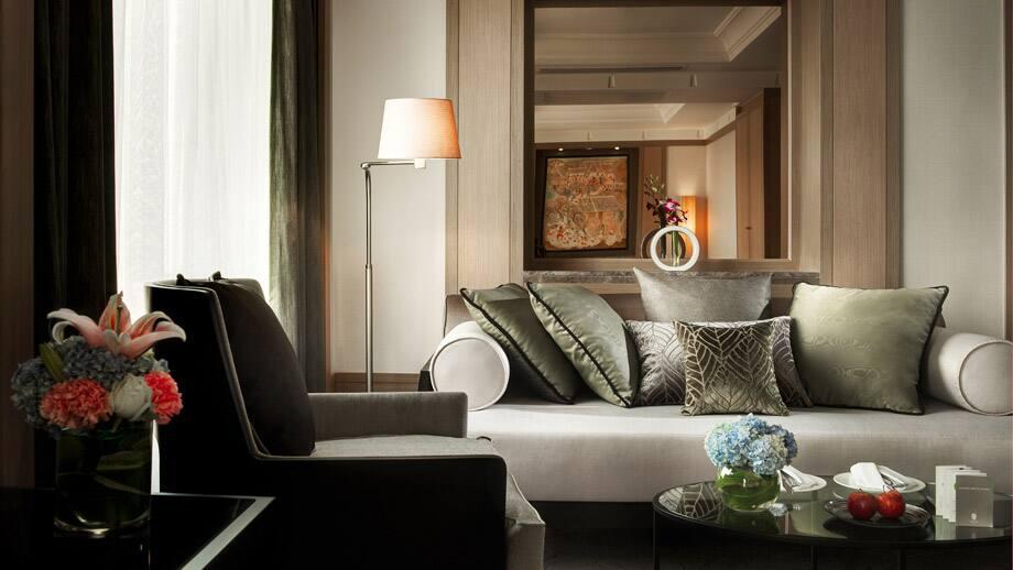 Banyan Tree Thailand Bangkok Accommodation - Serenity Club Twin Living Room
