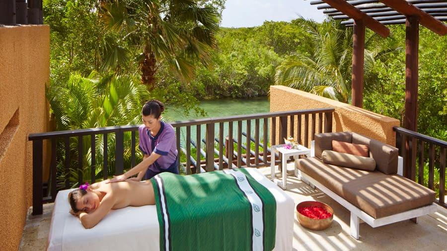 Banyan Tree Mexico Mayakoba Accommodation - Spa Pool Villa Treatment Pavilion