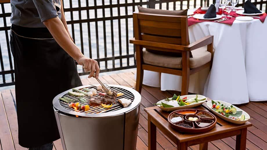 In-Villa Barbecue