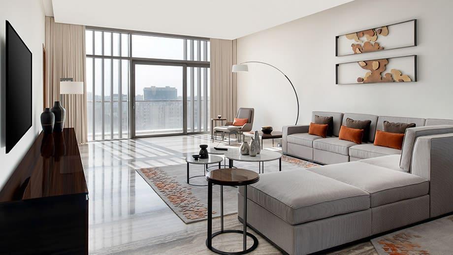 Banyan Tree Qatar Doha Accommodation - Four Bedroom Bliss Residence Living Room
