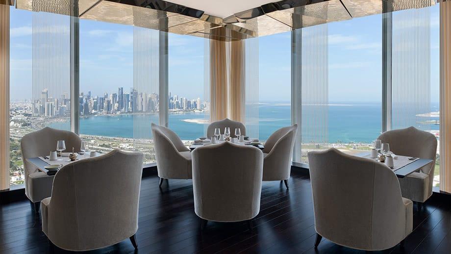 Banyan Tree Qatar Doha Dining - Il Galante Sea View