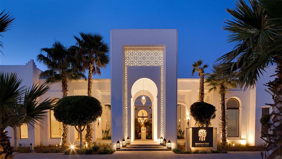 Banyan Tree Spa Tamouda Bay Entrance