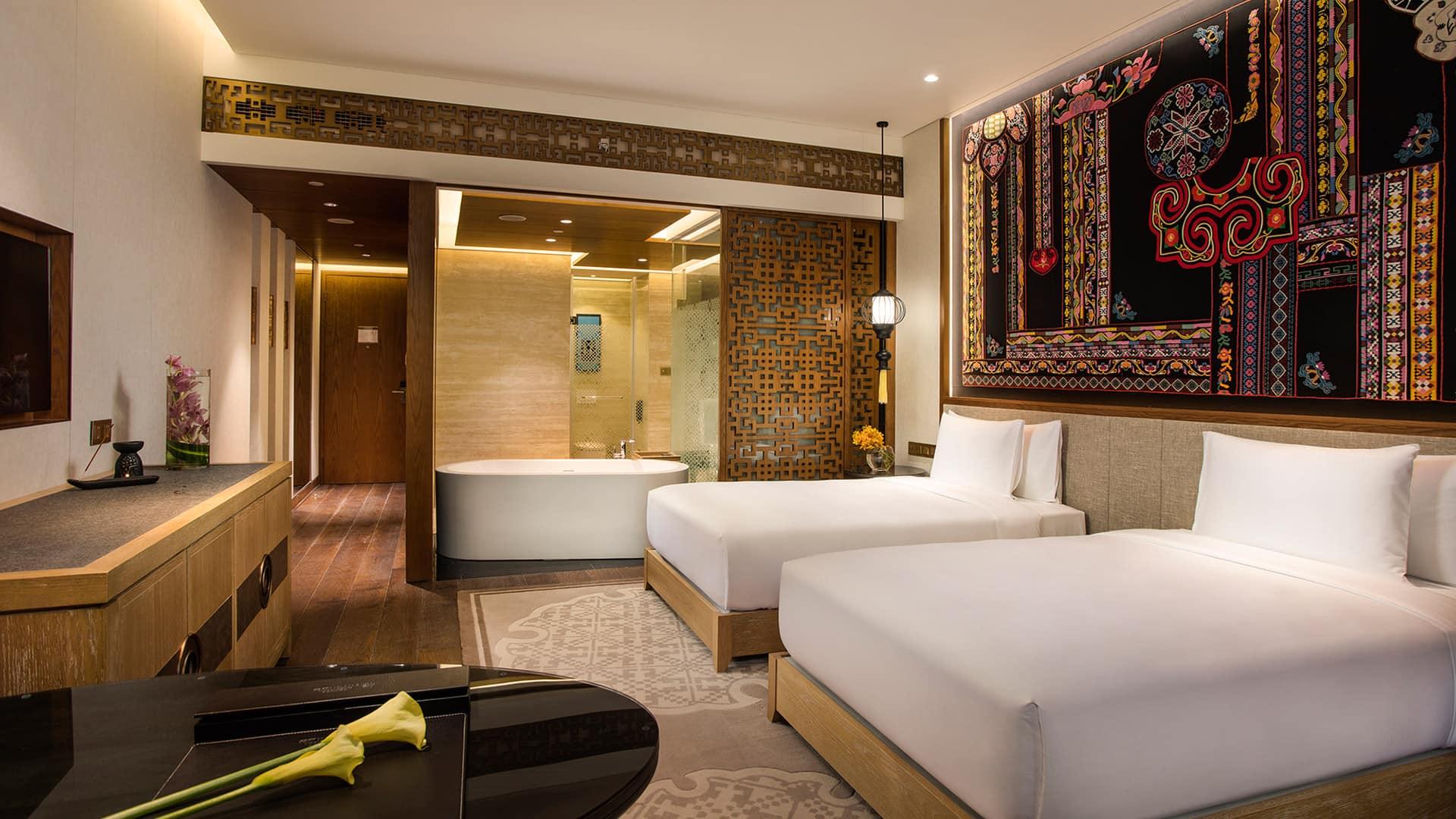 jiuzhaigou mountain room
