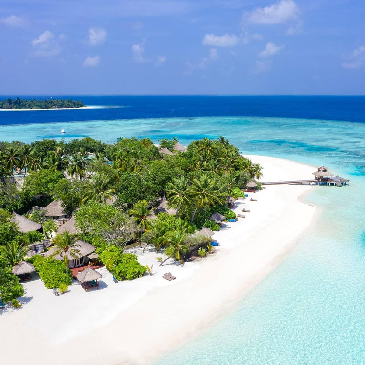 Banyan Tree Vabbinfaru Maldives Aerial View