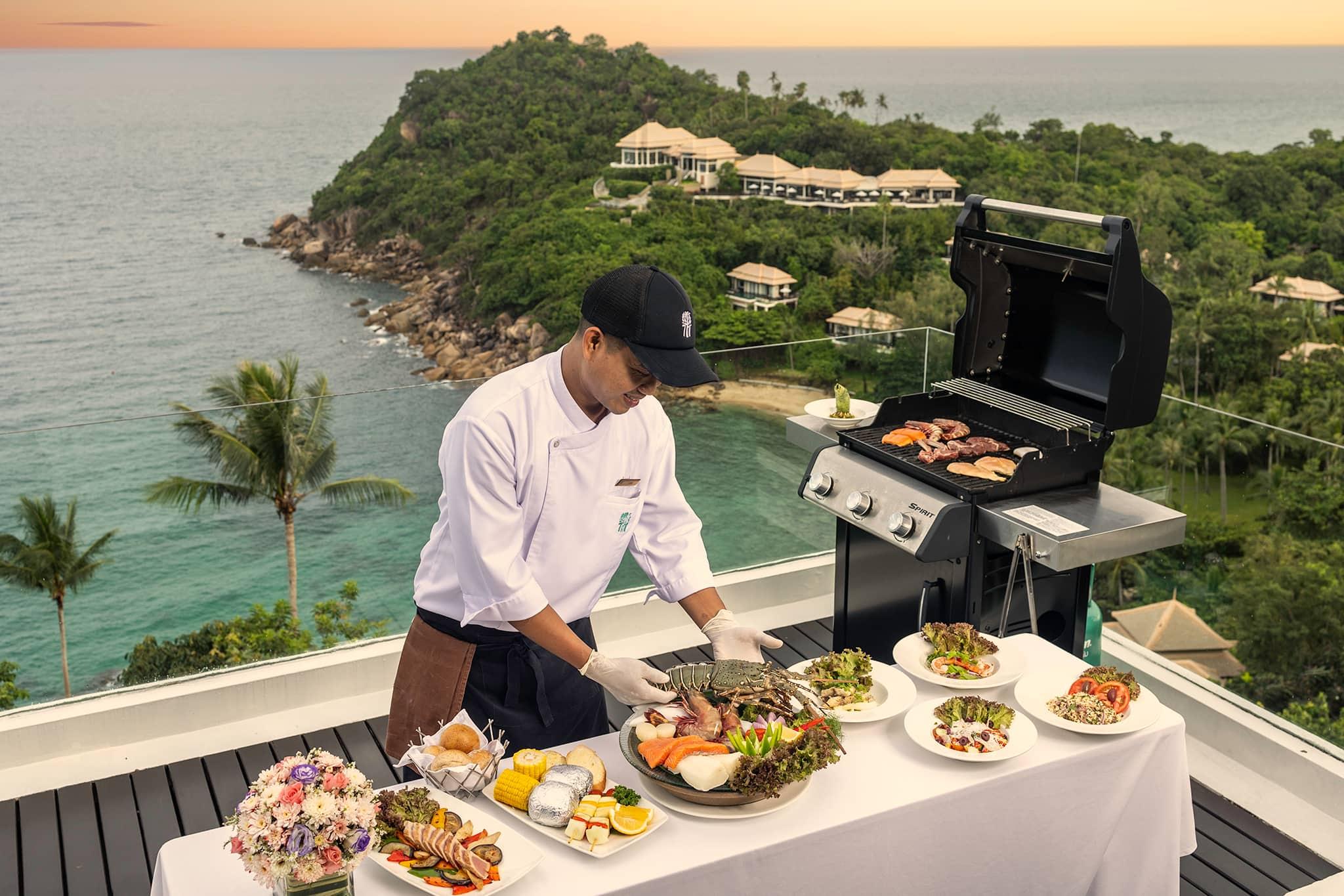 In-Villa Barbecue