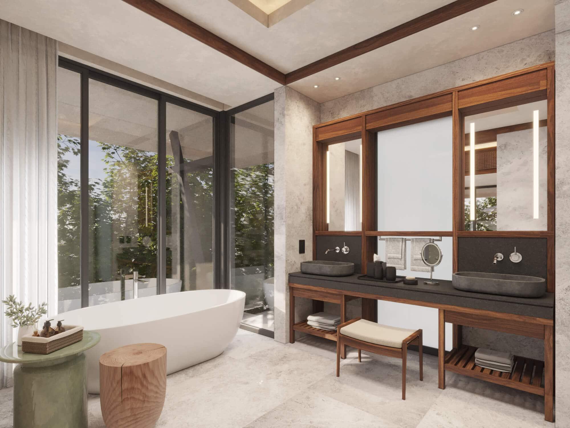 Bathroom Pool Villa Banyan Tree Cabo Marques Acapulco