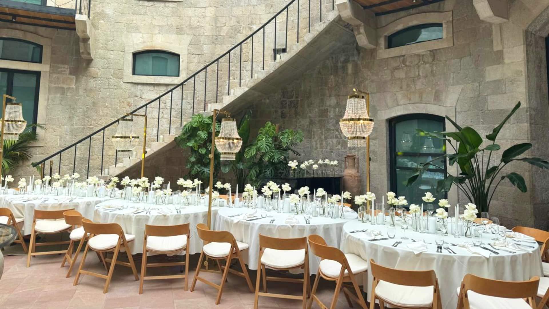 Atrium Wedding Venue at Mamula Island