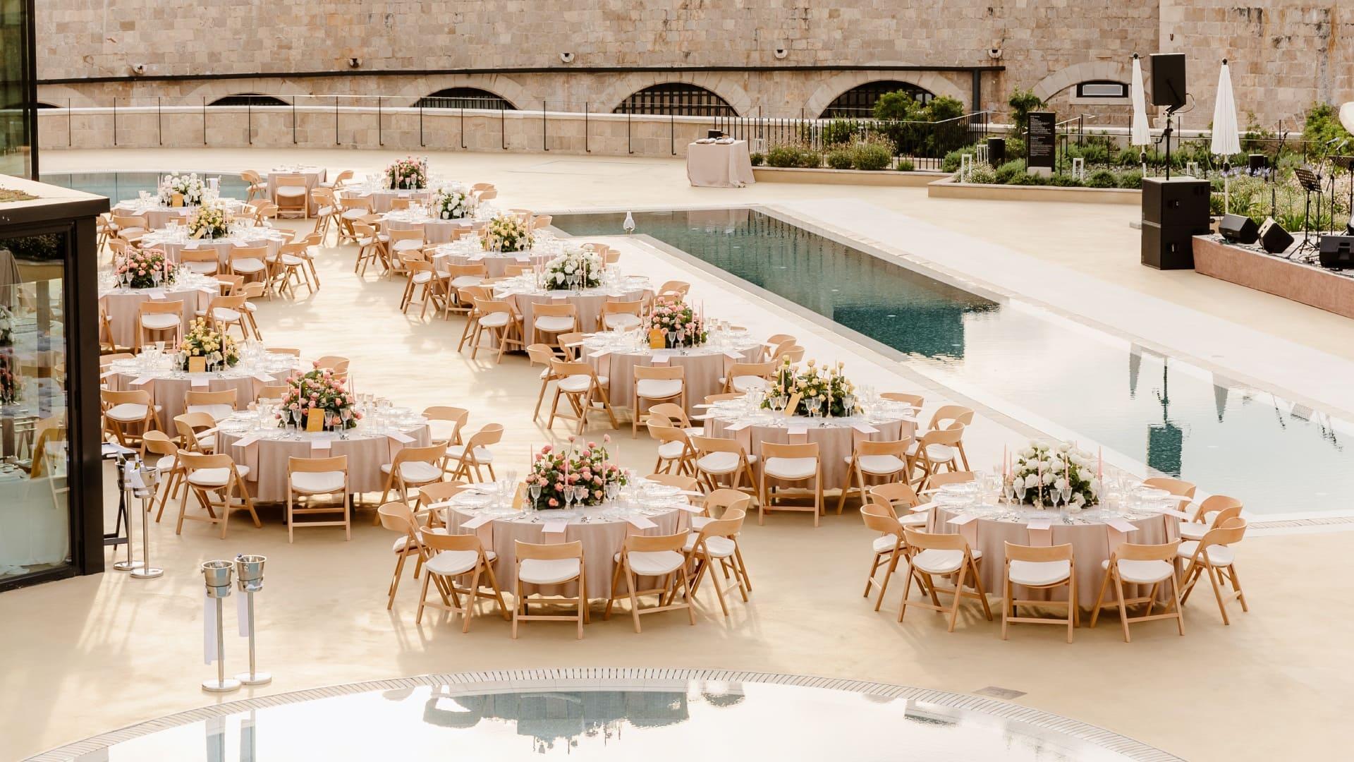 Pool Deck Wedding Venue