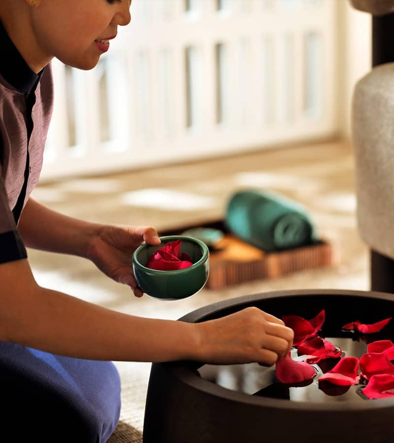 Banyan Tree Dubai Footbath