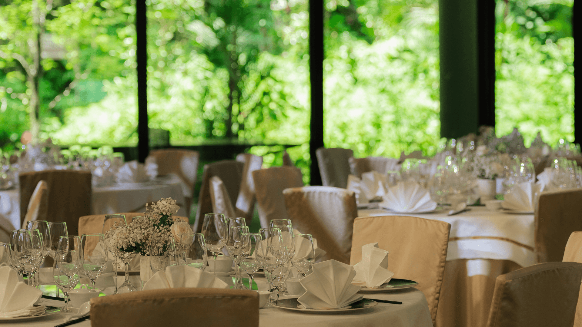 Wedding venue Meranti Ballroom at Mandai Rainforest Resort by Banyan Tree