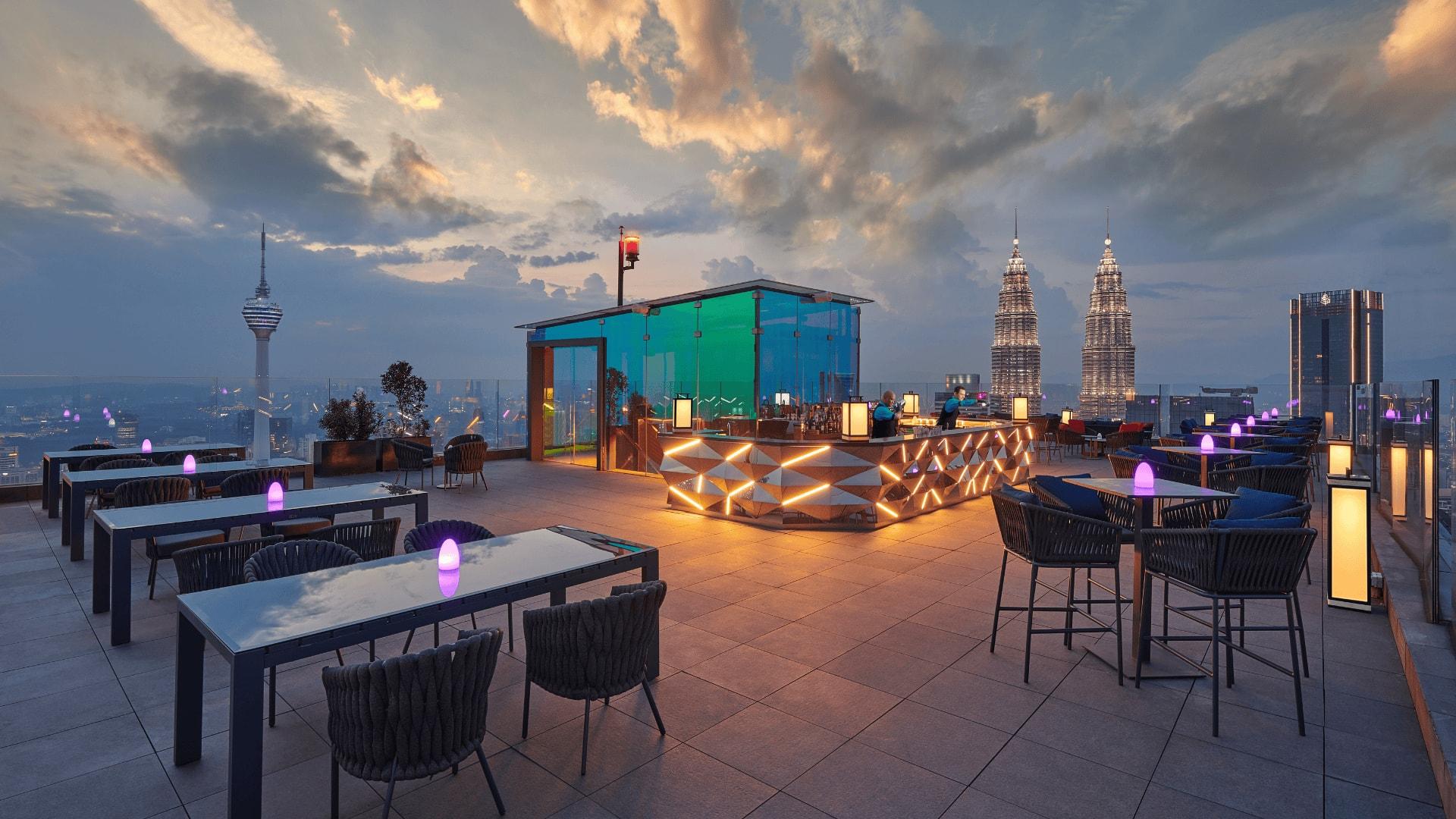 rooftop event