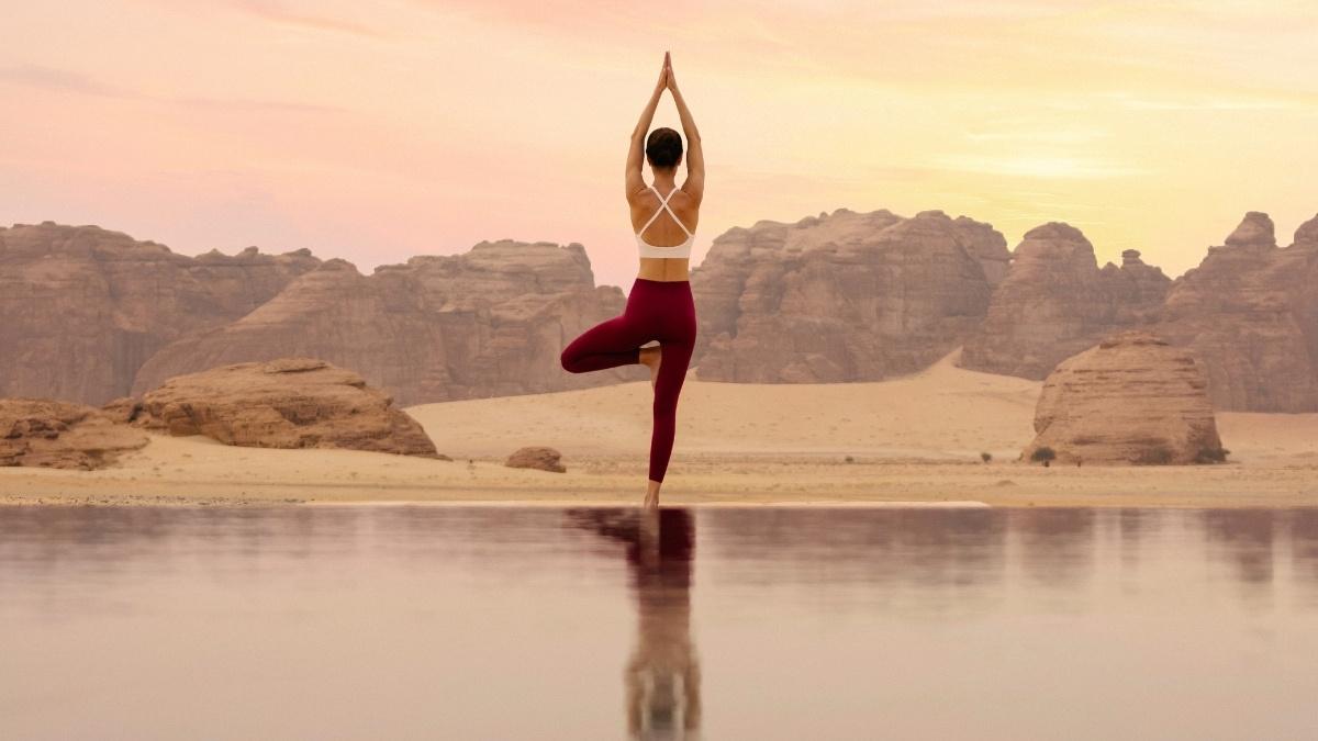 Yoga in AlUla Wellness Festival