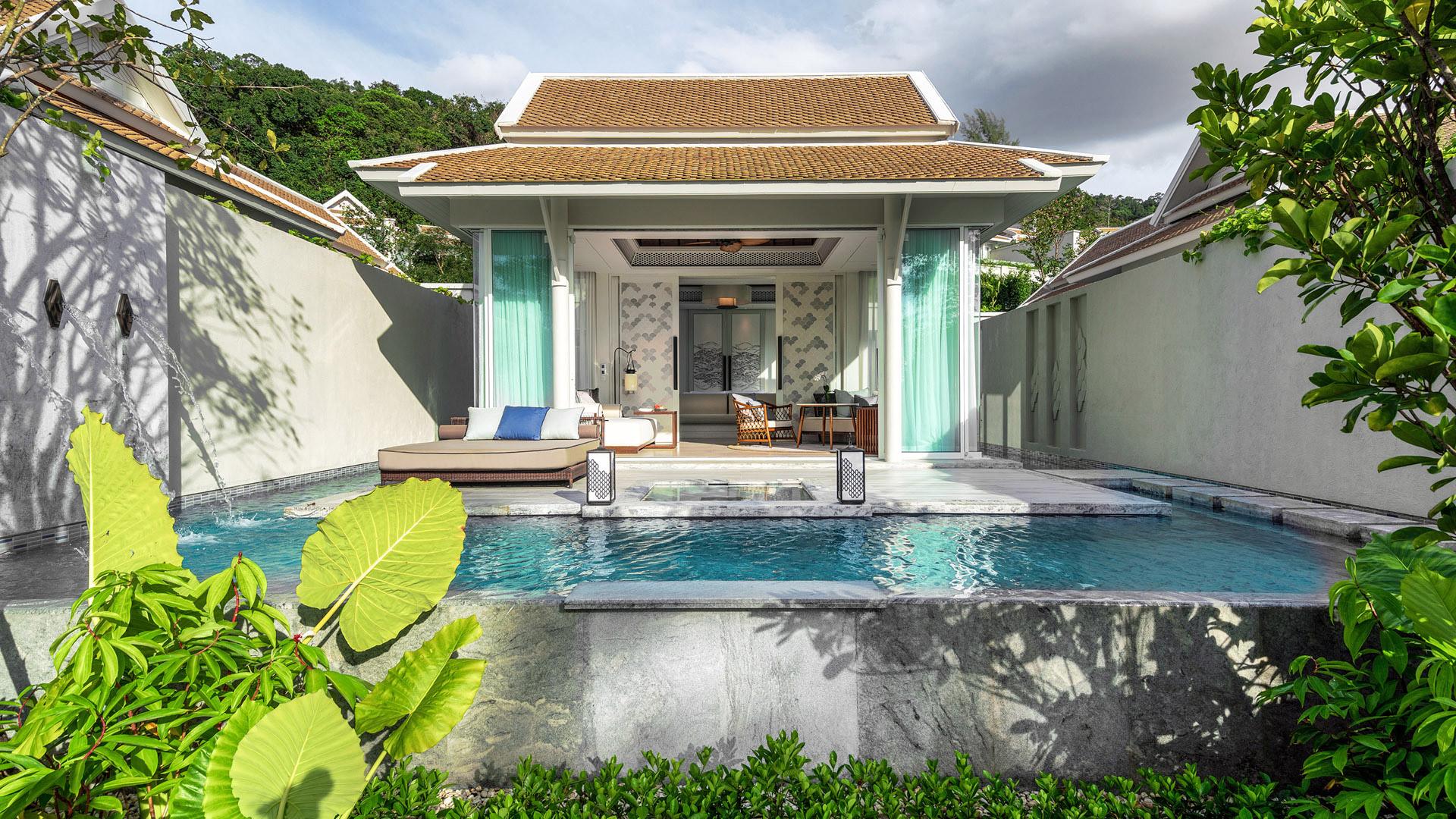 Banyan Tree Thailand Krabi Accommodation - Beachfront Pool Villa Front View