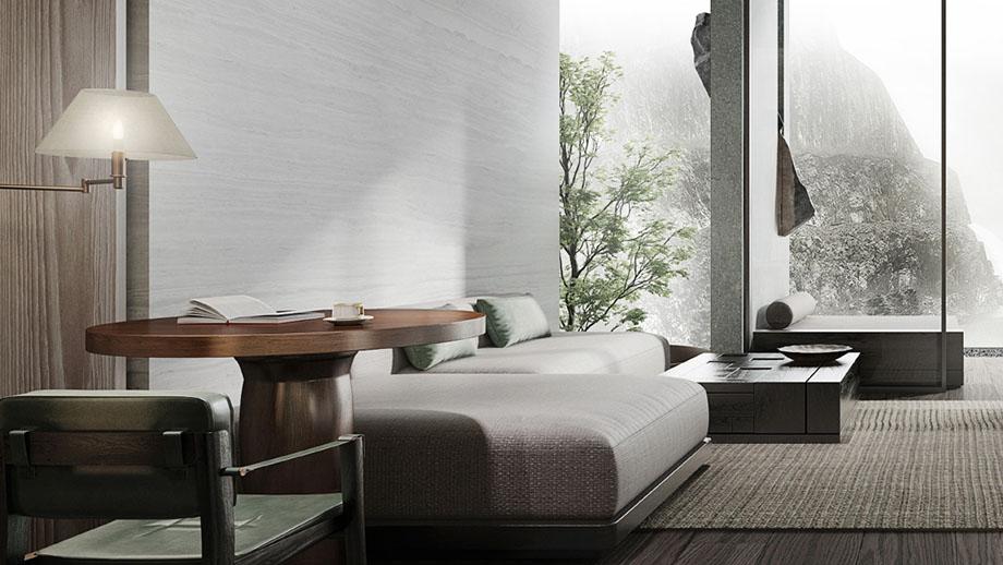 Banyan Tree China Nanjing Accommodation - Cloud Terrace Cliff Room