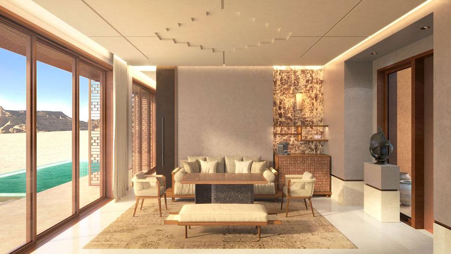 Banyan Tree Saudi Arabia Alula Villas - Two Bedroom Pool Living