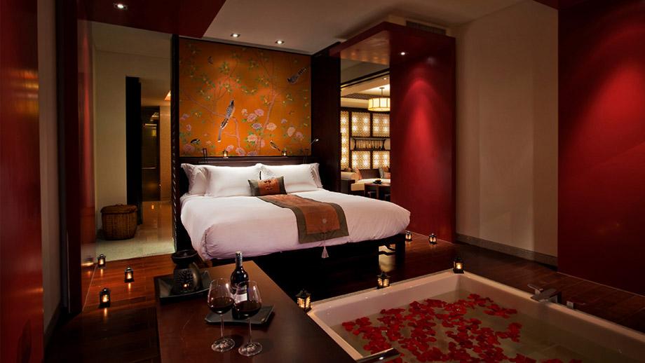 Banyan Tree China Hangzhou Accommodation - Premier Water Terrace Suite  - Bedroom