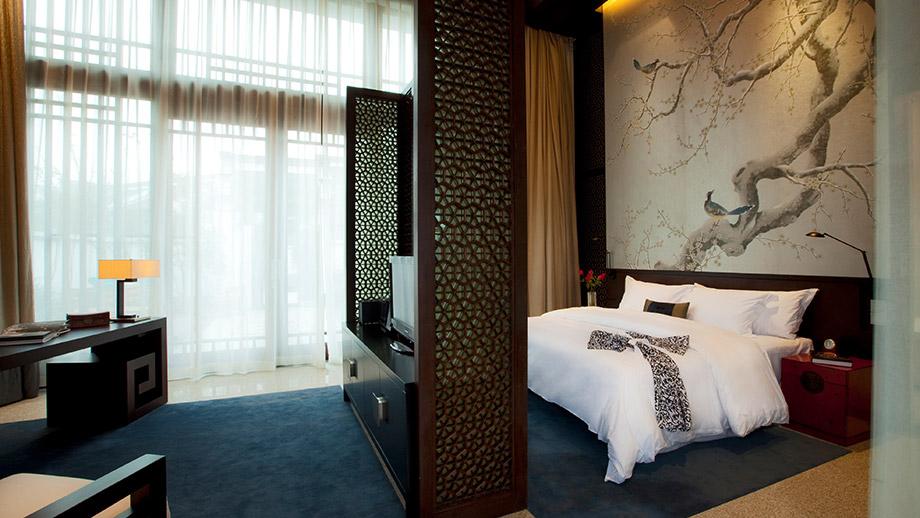 Banyan Tree China Hangzhou Accommodation - Two Bedroom Jetpool Villa - Main Bedroom