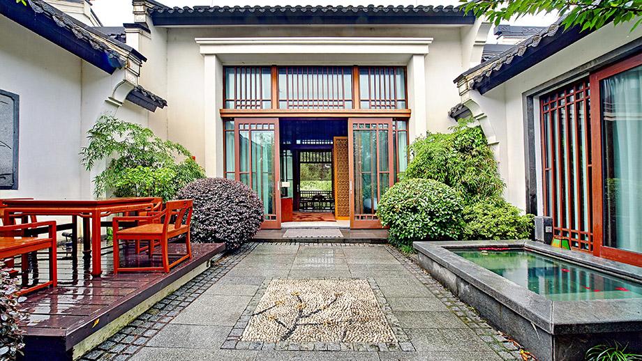 Banyan Tree China Hangzhou Accommodation - Two Bedroom Family Villa - Yard