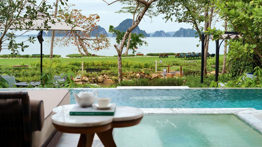 Banyan Tree Thailand Krabi Accommodation - Beachfront Pool Villa Scenery
