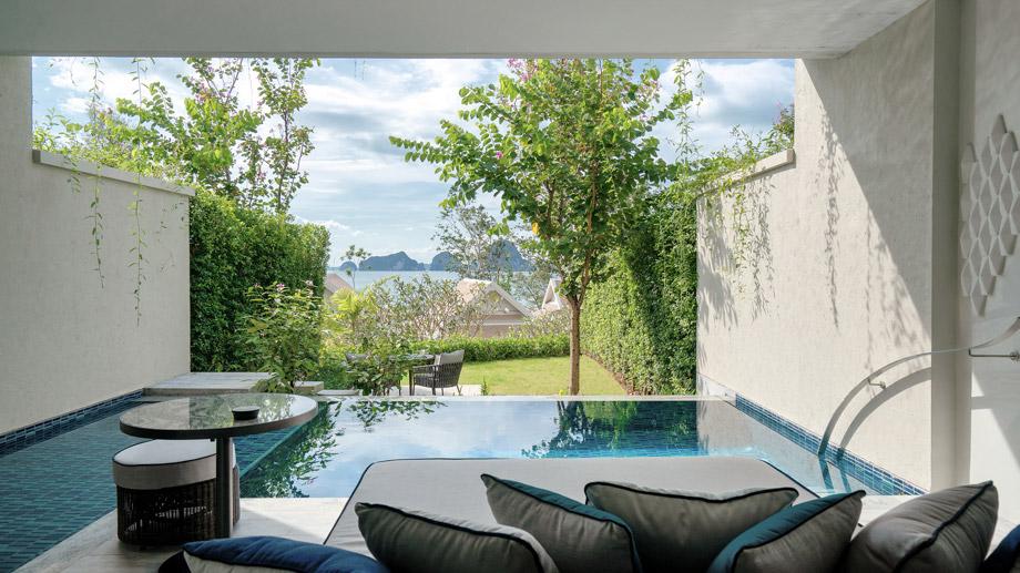 Banyan Tree Thailand Krabi Accommodation - Deluxe Garden Pool Suite Twin Pool Area