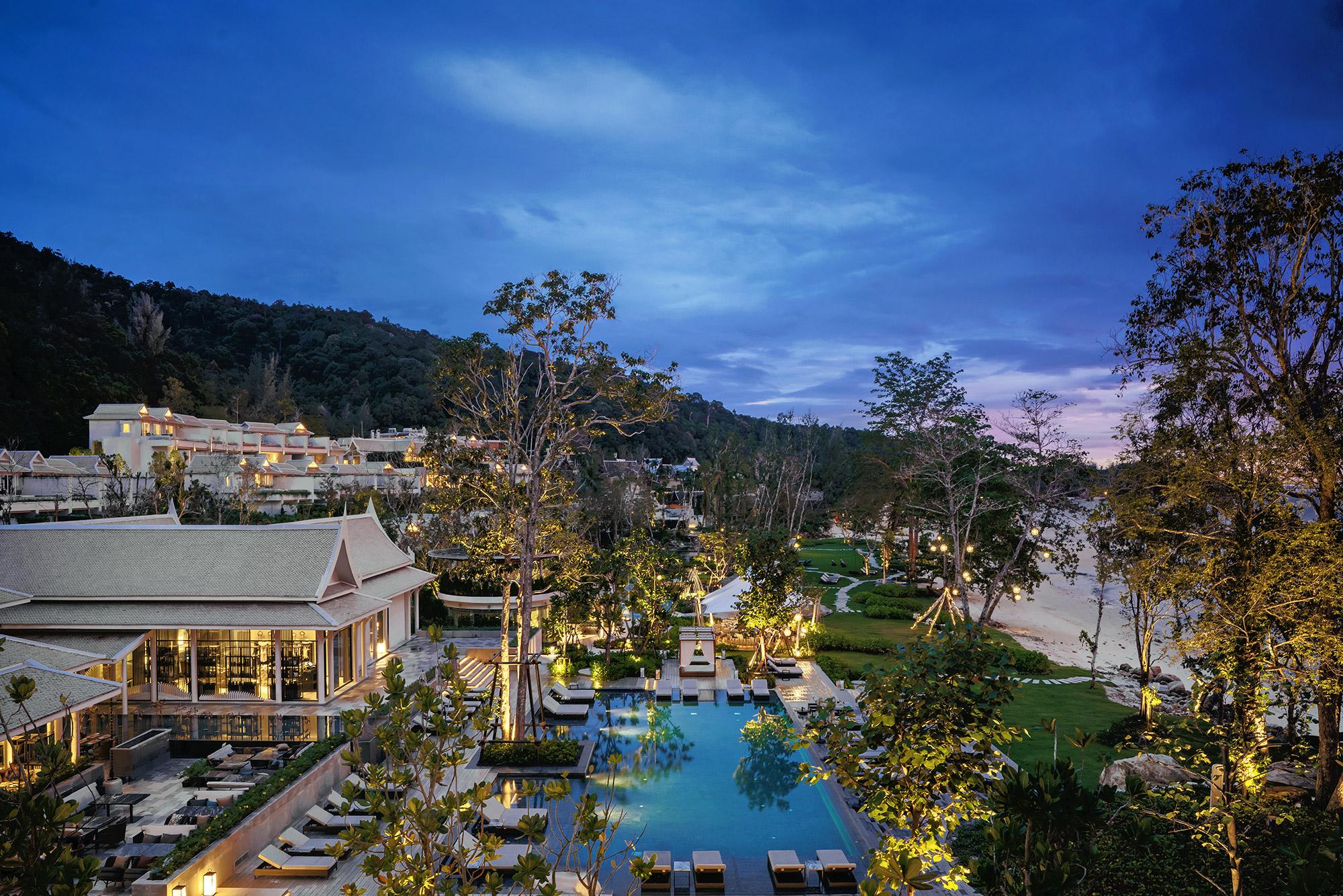 Banyan Tree Thailand Krabi Gallery - Hotel Drone Night