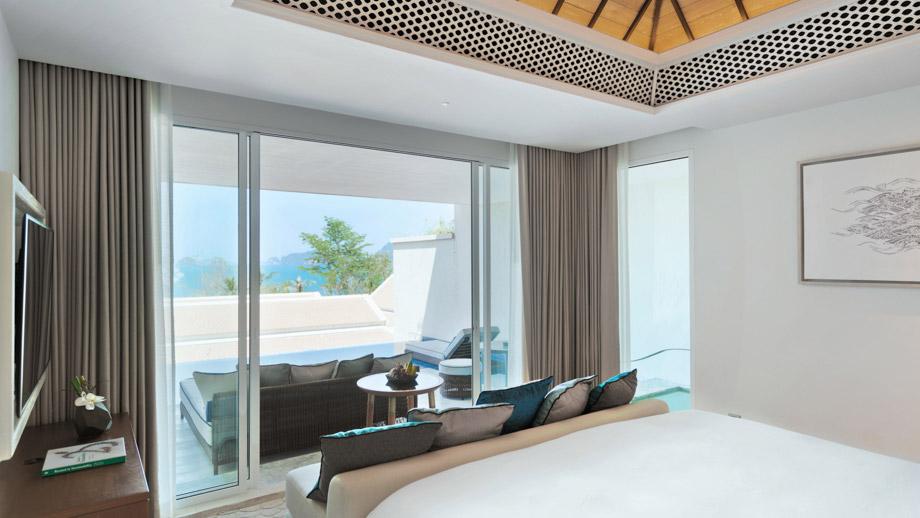 Banyan Tree Thailand Krabi Accommodation - Partial Ocean Pool Suite Twin Bedroom