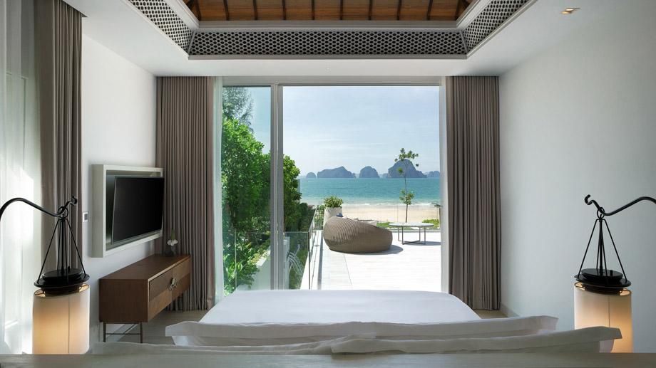 Banyan Tree Thailand Krabi Accommodation - Presidential Beachfront Pool Villa View from Bedroom