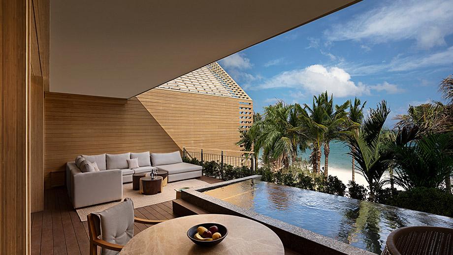 Banyan Tree Mexico Mayakoba Accommodation - Beachfront Pool Suite 2 Queens Private Pool