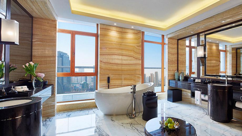 Banyan Tree China Tianjin Riverside Accommodation - Banyan Tree Suite Shower Room