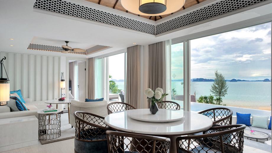 Banyan Tree Thailand Krabi Accommodation - Two Bedroom Ocean Pool Suite Living Area