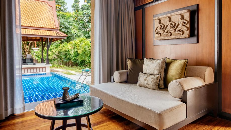 Banyan Tree Thailand Phuket Accommodation - Banyan Lagoon Pool Villa Living Area