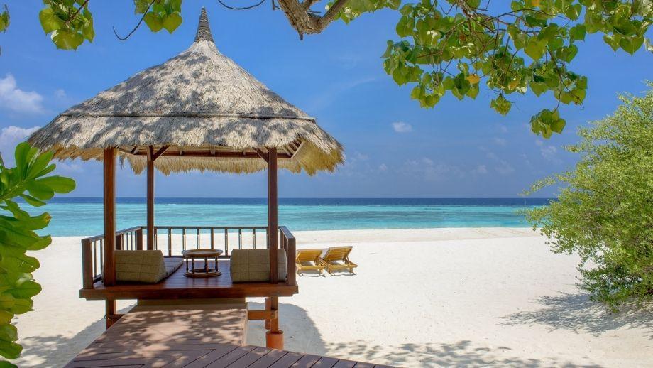 Banyan Tree Maldives Vabbinfaru Accommodation - Beachfront Pool Villa Gazebo