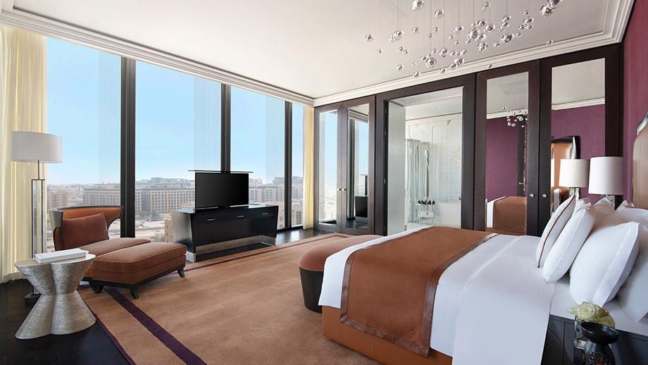 Banyan Tree Qatar Doha Accommodation - Harmony Horizon Club Suite Bedroom