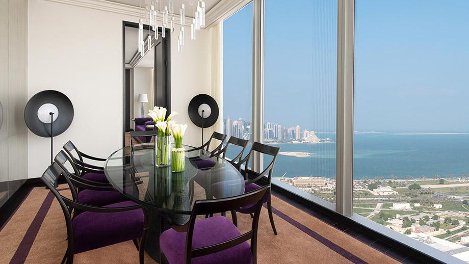 Banyan Tree Qatar Doha Accommodation - Harmony Horizon Club Suite Dining