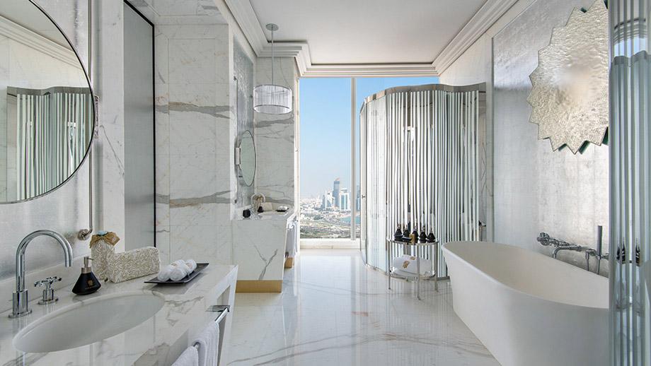 Banyan Tree Qatar Doha Accommodation - Harmony Sky Club Suite Bathroom