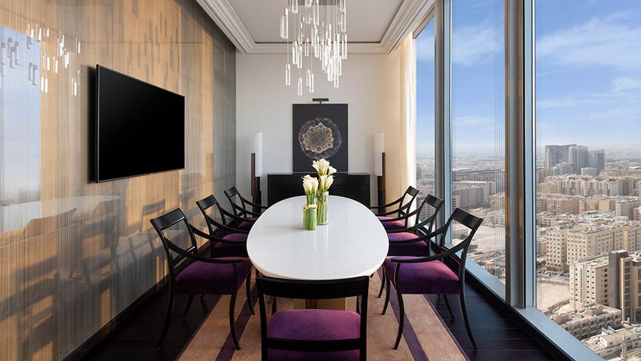 Banyan Tree Qatar Doha Accommodation - Harmony Sky Club Suite Dining