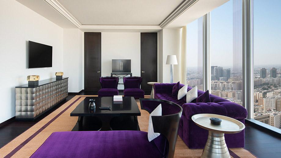 Banyan Tree Qatar Doha Accommodation - Harmony Sky Club Suite Living Room