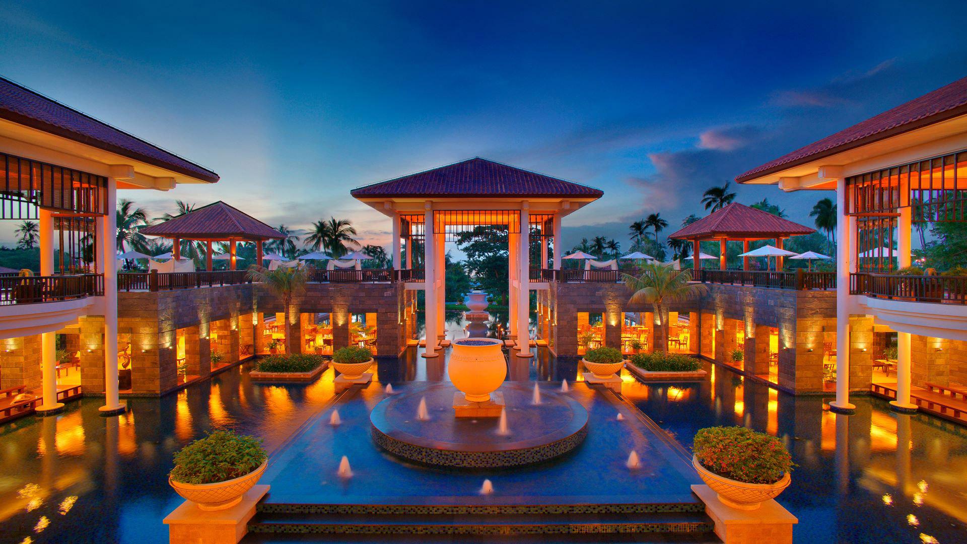 Luxury Pool Villa Resort in Banyan Tree Sanya China