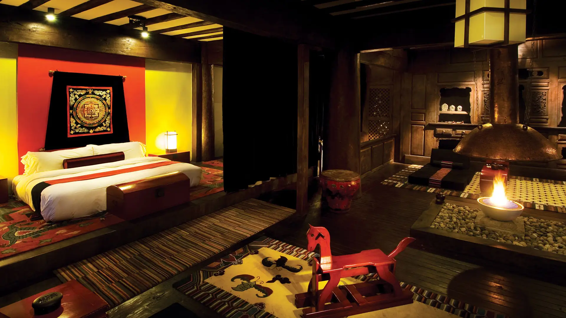Shangri La Tibet Luxury Resort & Hotel in Yunnan Ringha