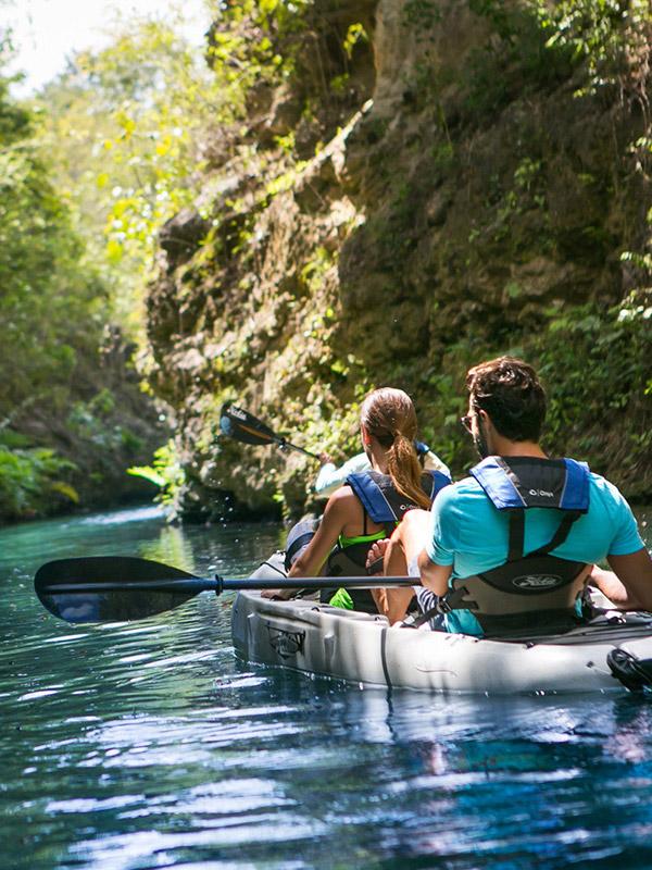 Banyan Tree Mexico Mayakoba Experiences - Kayaking Card Kayaking